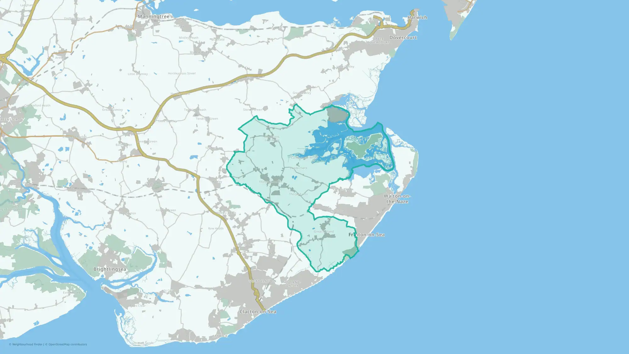 Thorpe, Beaumont & Great Holland