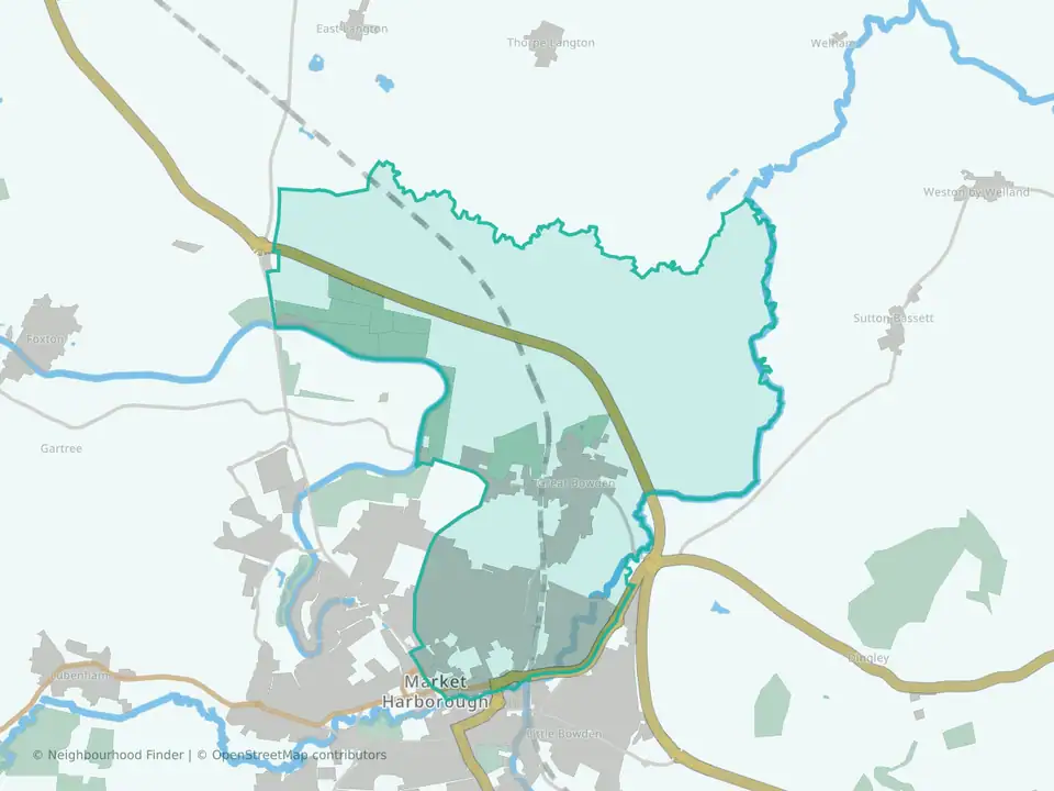 Market Harborough-Great Bowden & Arden