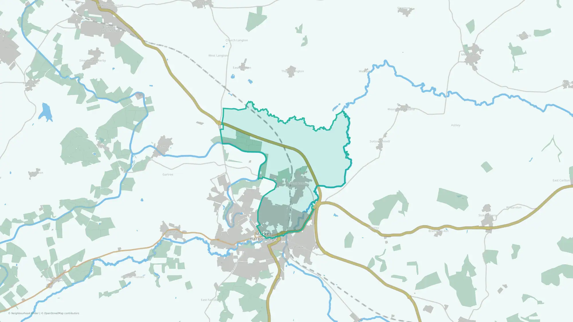 Market Harborough-Great Bowden & Arden