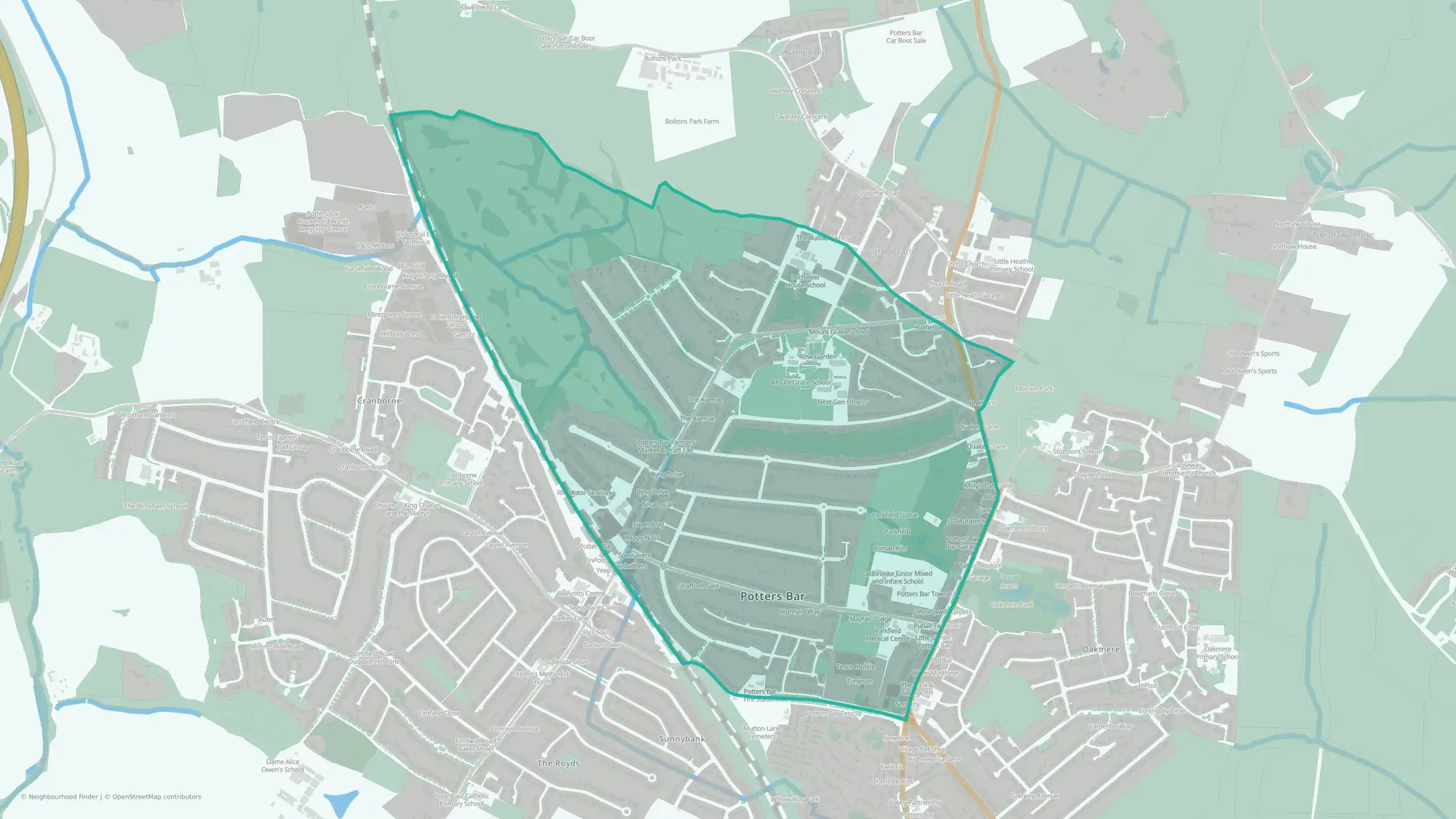 Potters Bar Parkfield