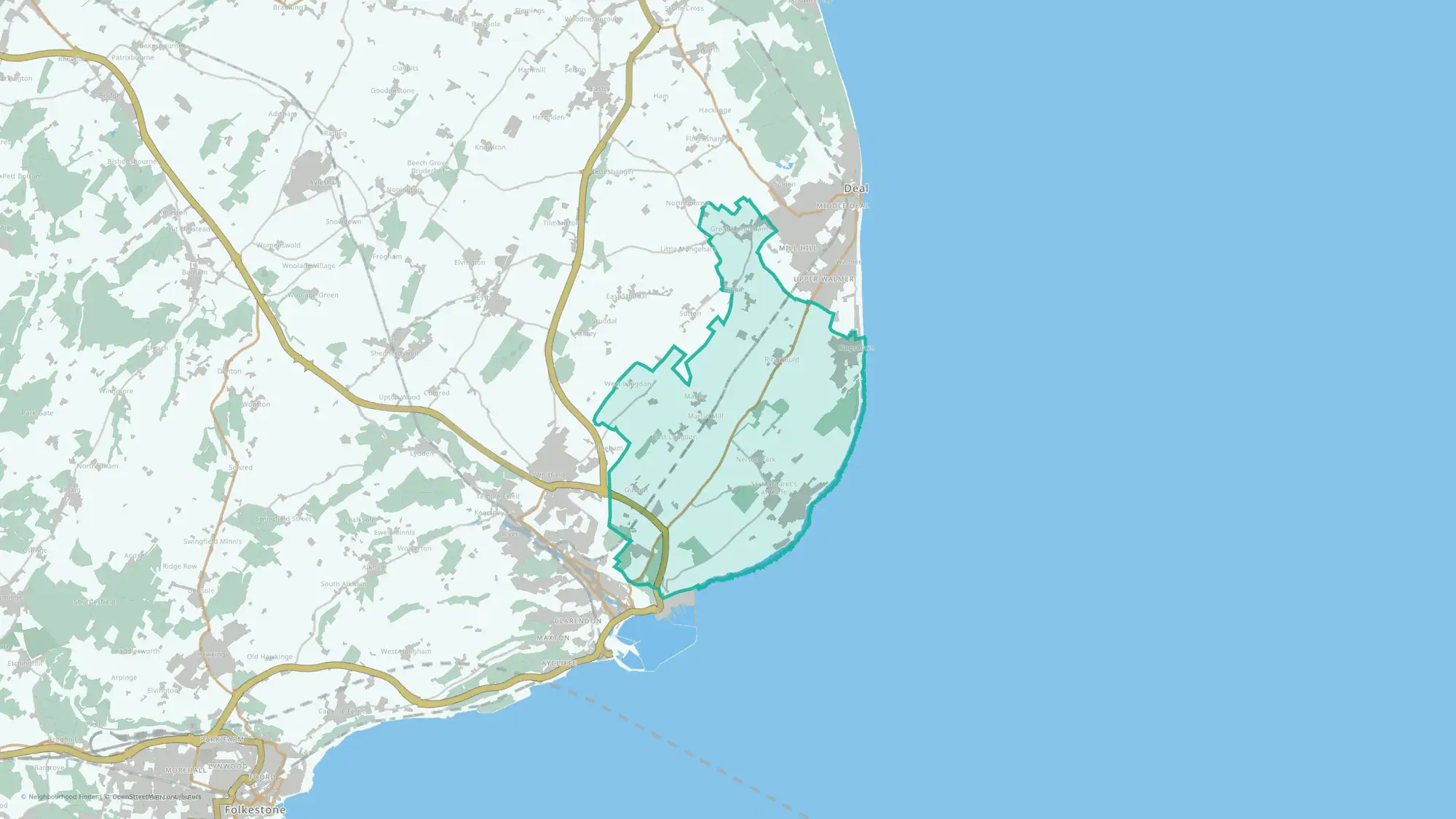 Guston, Kingsdown & St. Margaret's-at-Cliffe