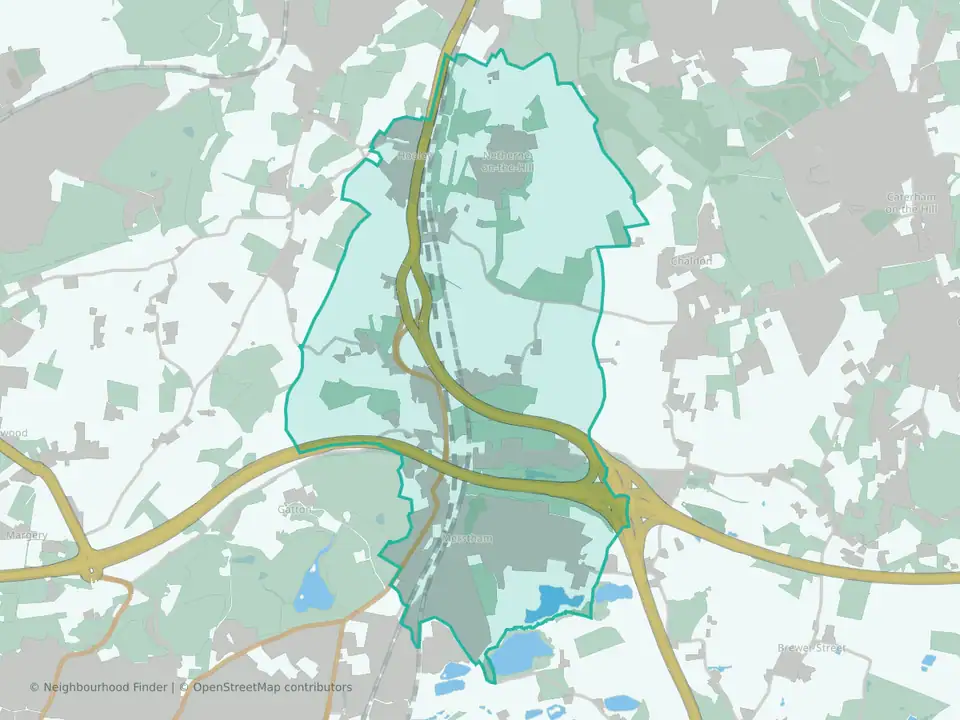 Hooley, Merstham & Netherne