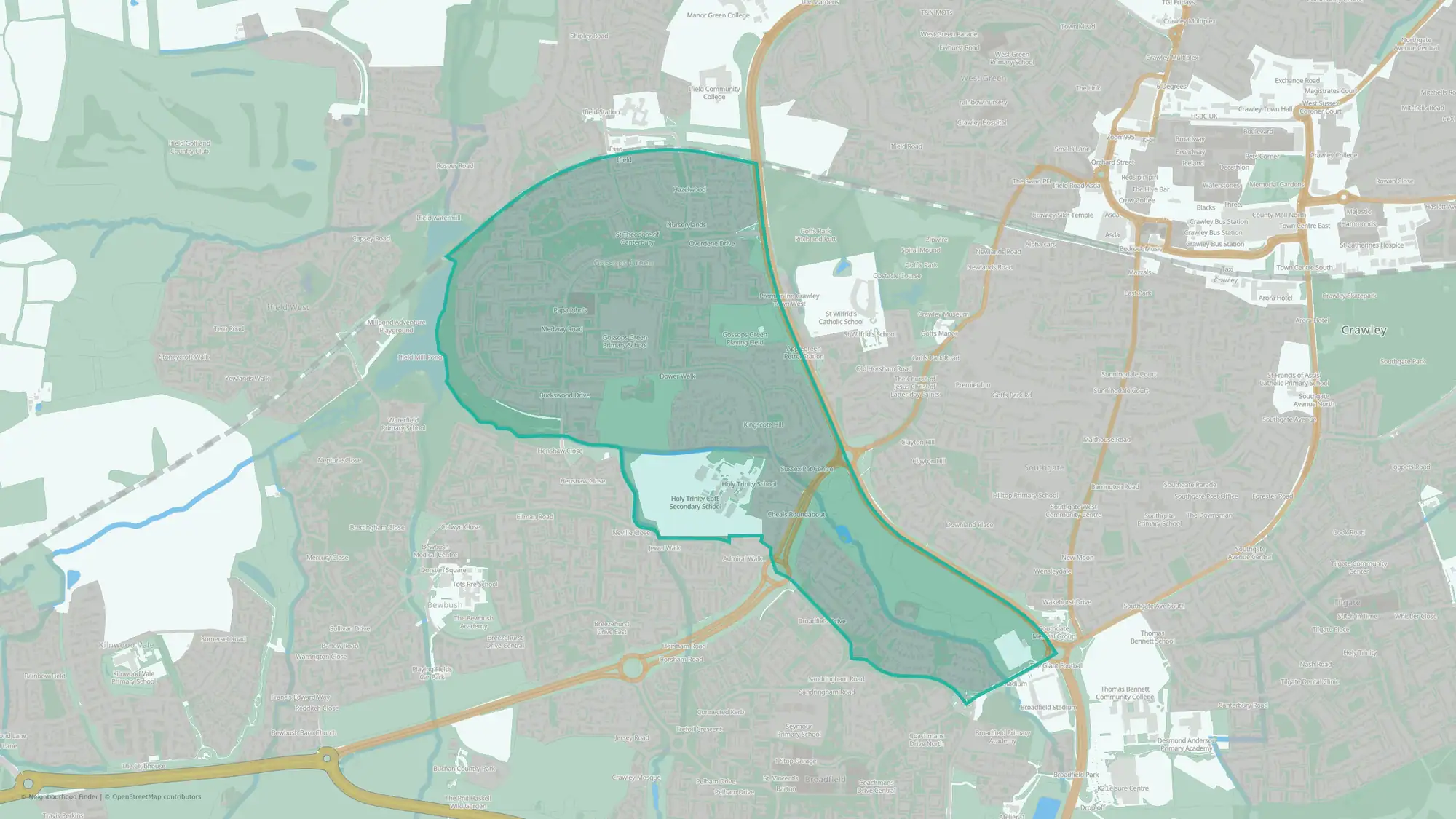 Gossops Green & North East Broadfield