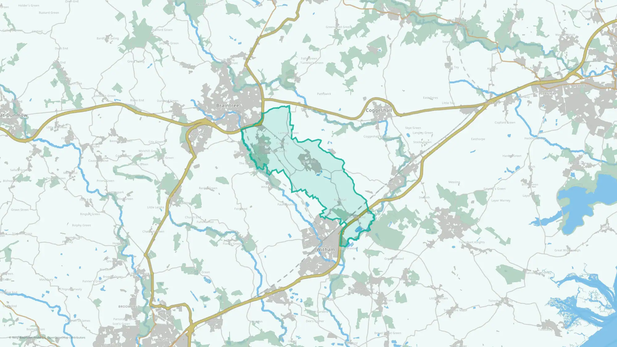 Silver End & Cressing