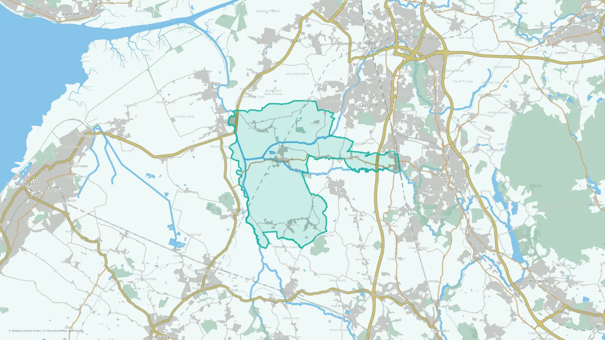 Croston, Mawdesley & Euxton South