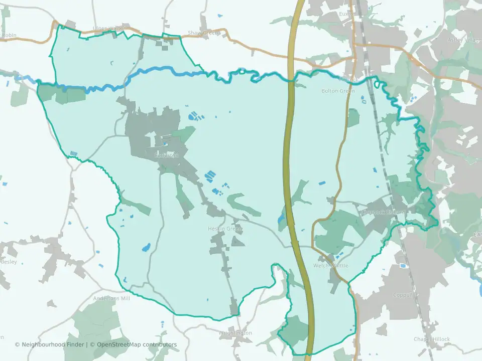 Eccleston, Heskin & Charnock Richard