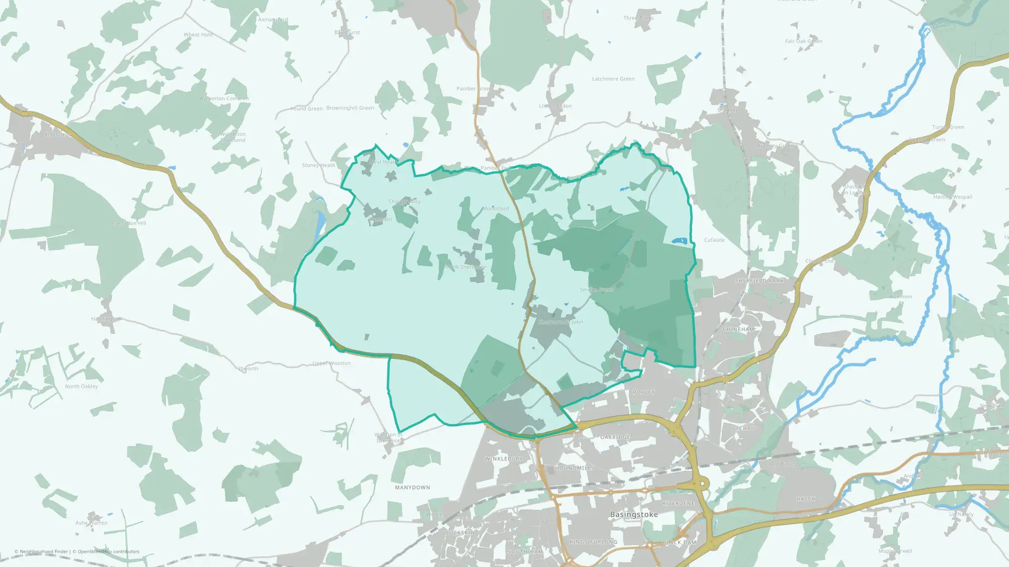 Sherborne St. John & Rooksdown