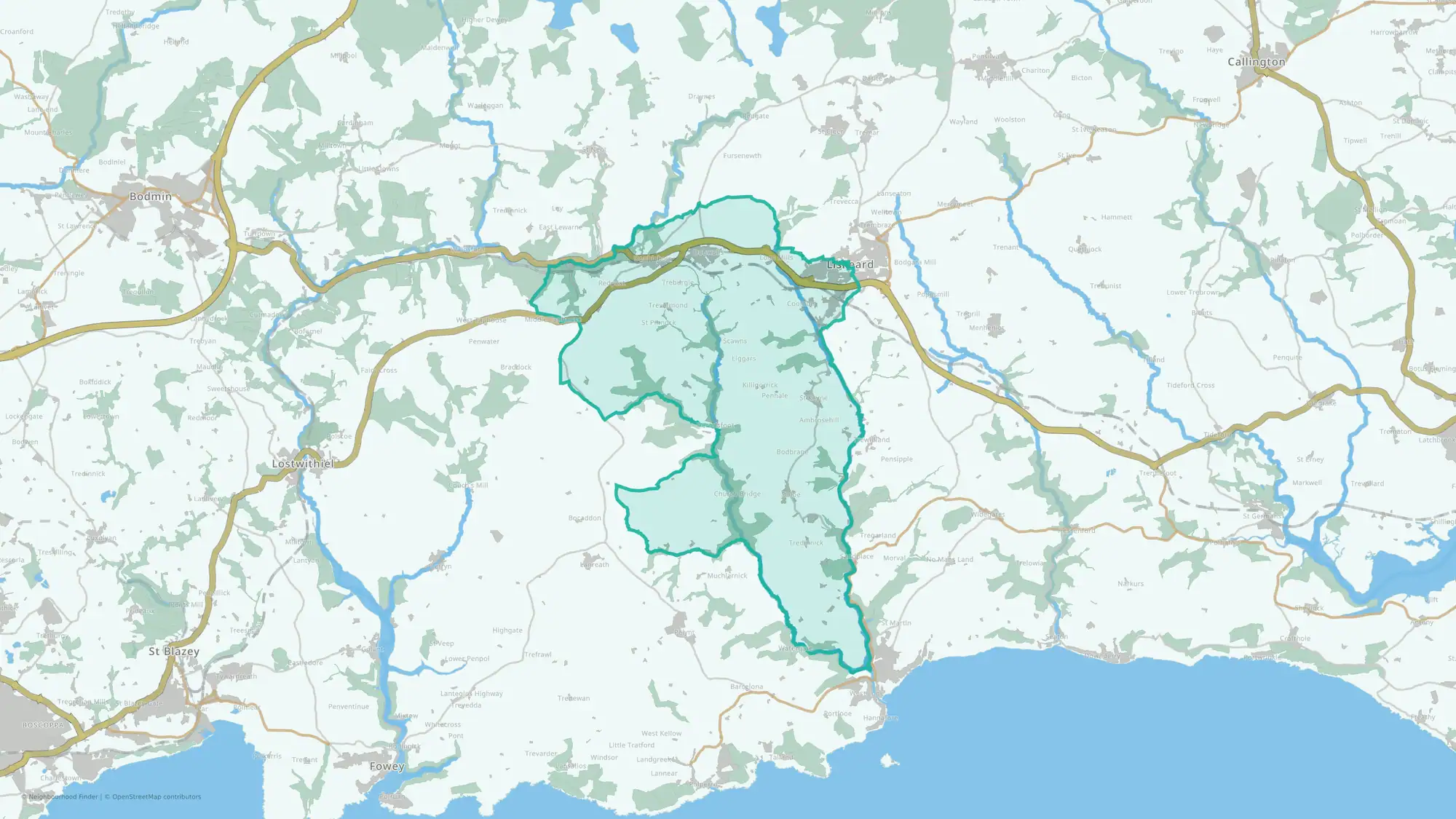 Liskeard South & Dobwalls