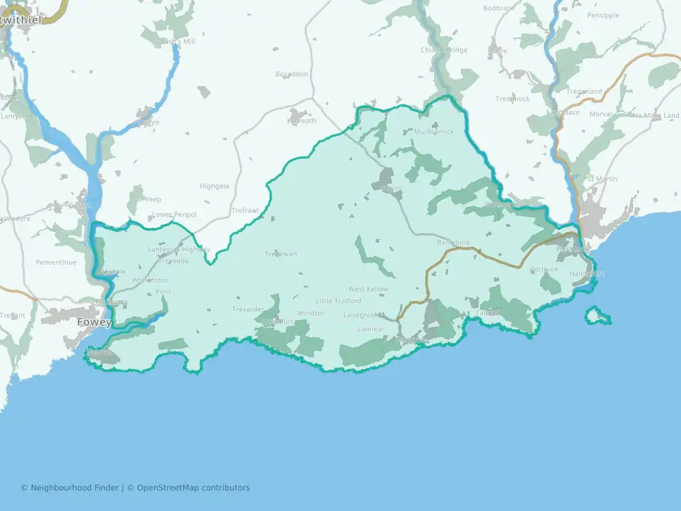 Looe West, Pelynt, Lansallos & Lanteglos
