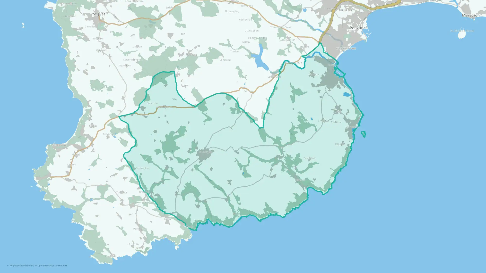 Mousehole, Newlyn & St. Buryan