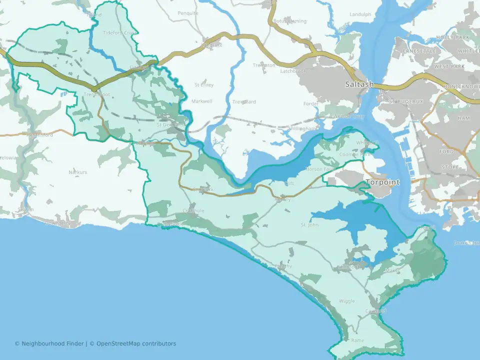 Rame Peninsula & St. Germans