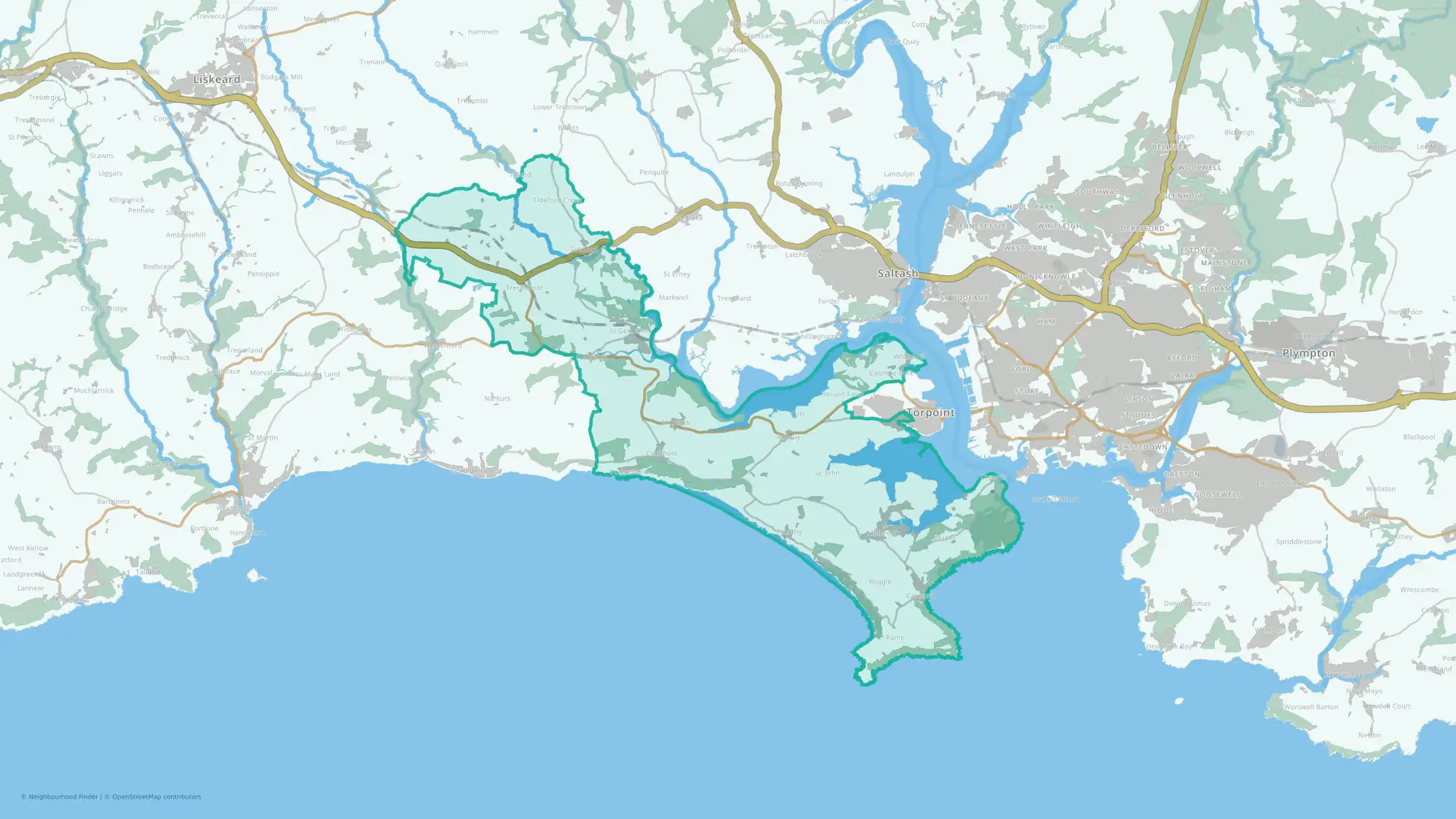Rame Peninsula & St. Germans