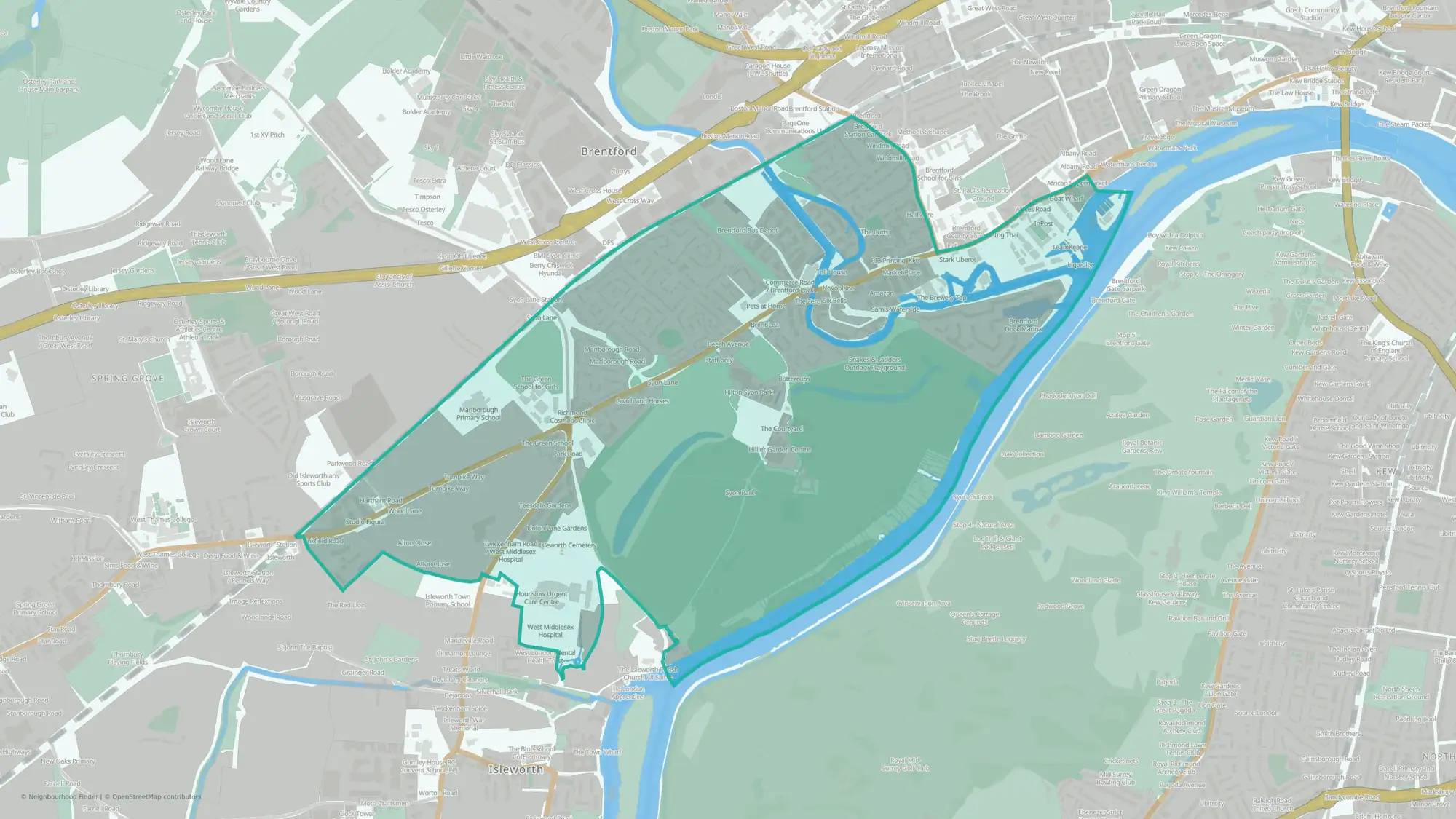 Syon & Brentford Lock