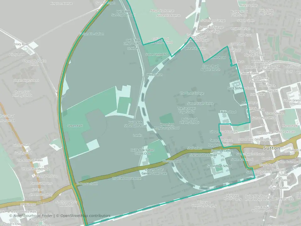 Sutton West & East Cheam