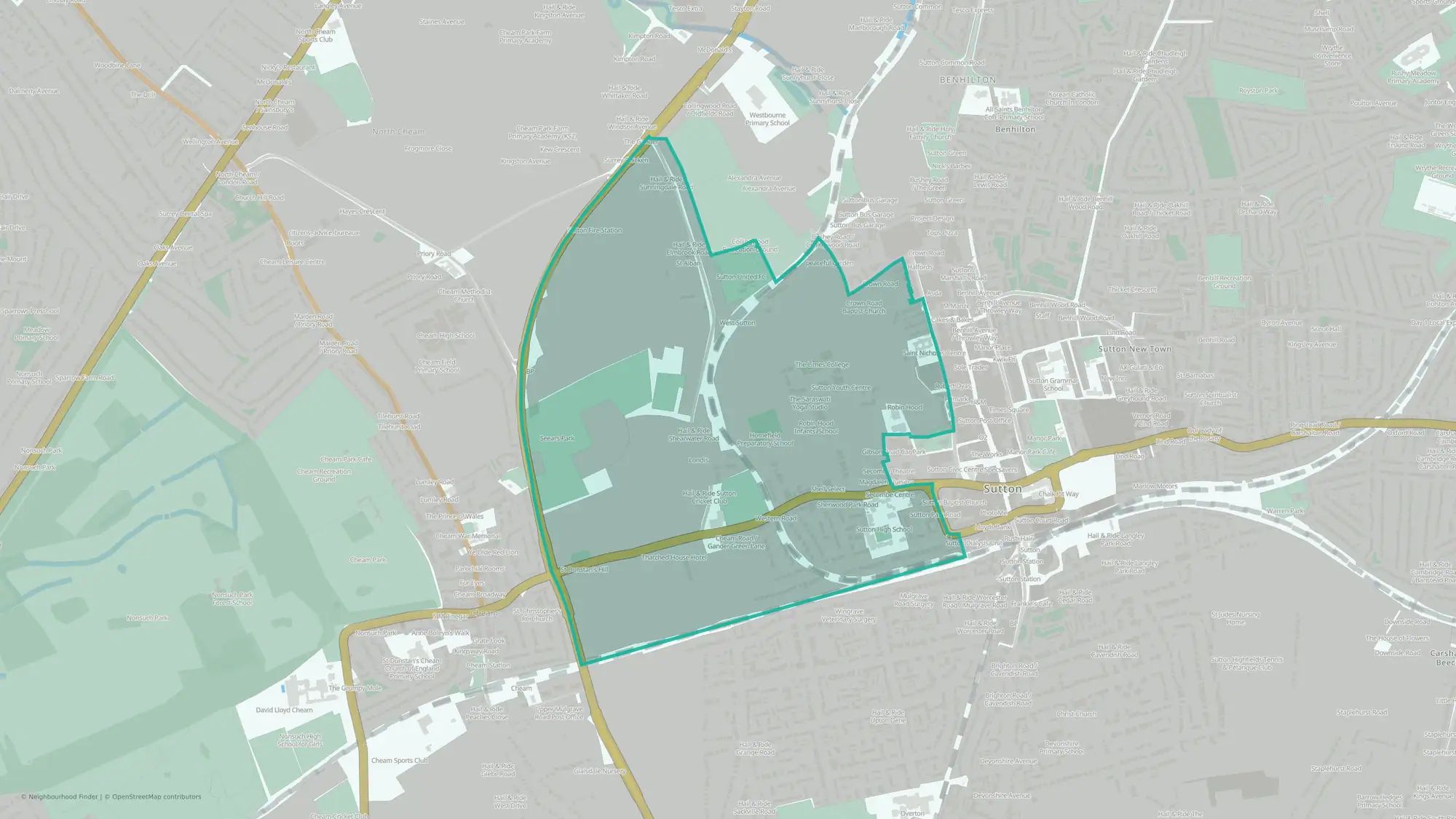 Sutton West & East Cheam