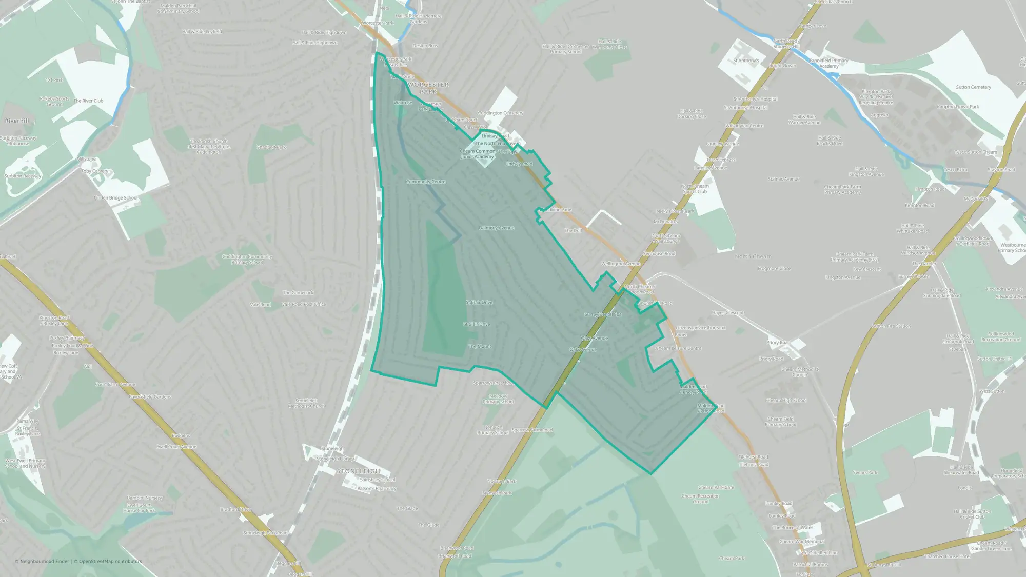 Worcester Park South