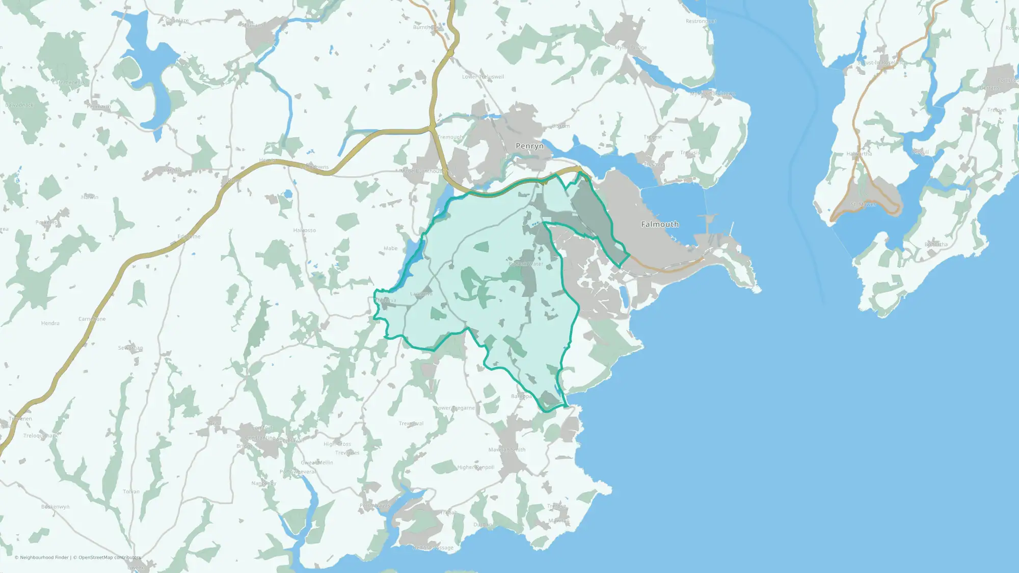 Falmouth Trescobeas & Budock