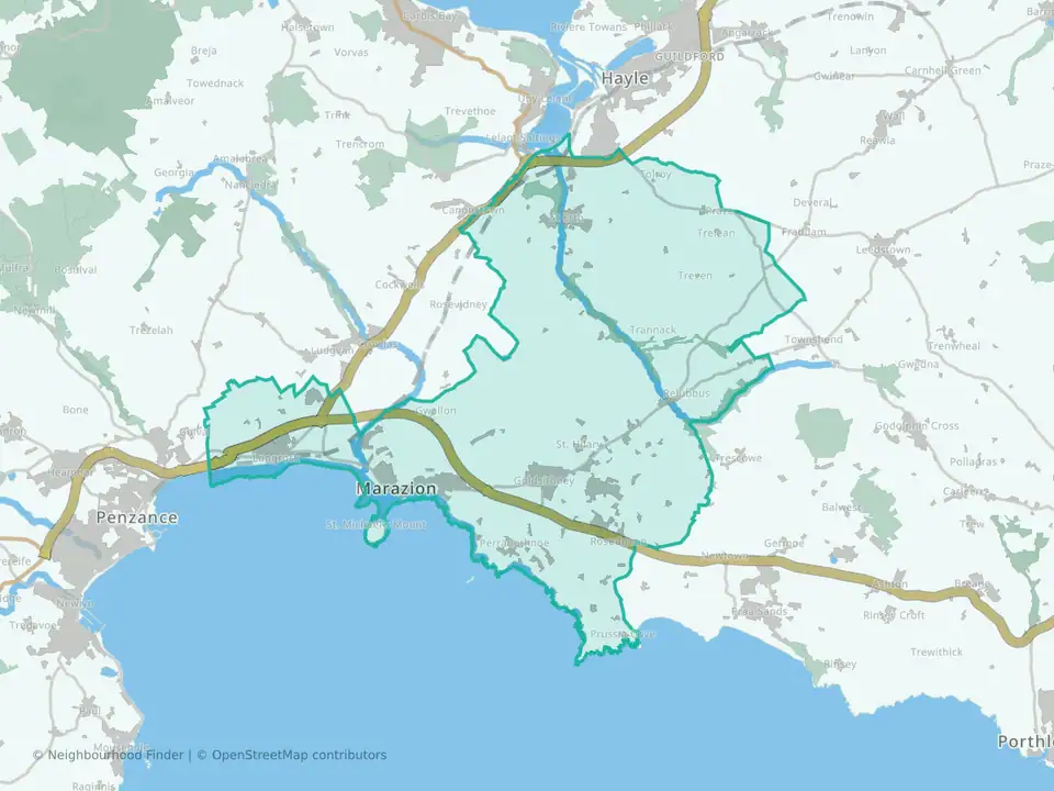 Long Rock, Marazion & St. Erth