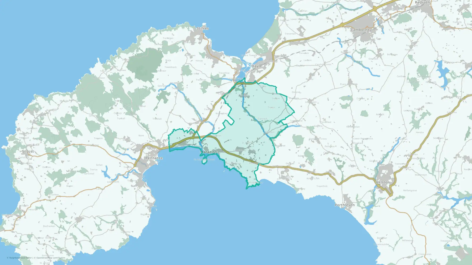 Long Rock, Marazion & St. Erth