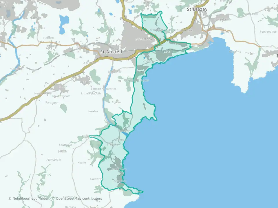 Mevagissey & St. Austell Bay North East