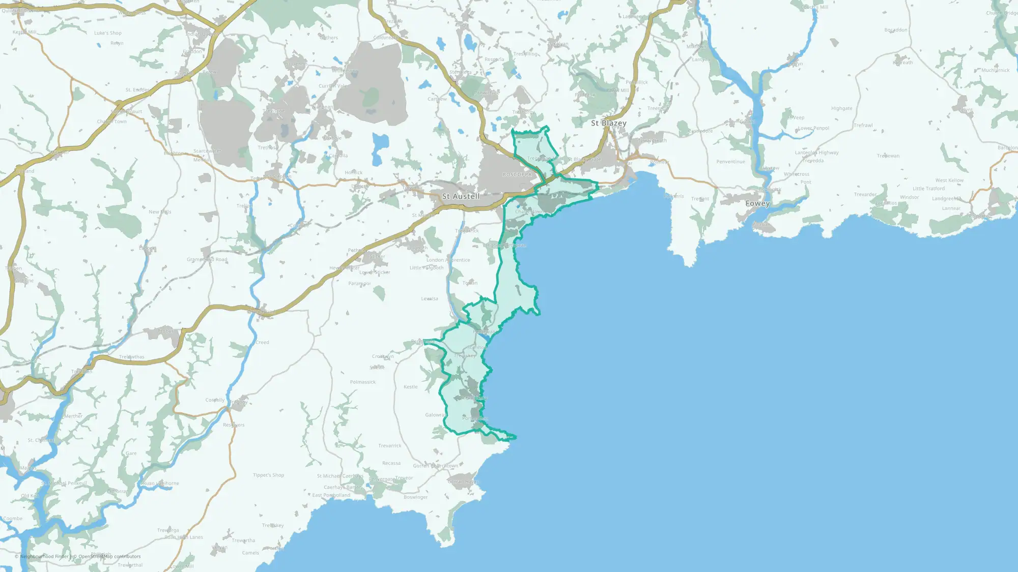 Mevagissey & St. Austell Bay East