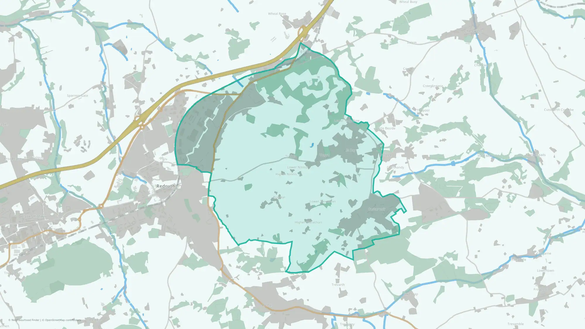 Redruth Central, Carharrack & St. Day