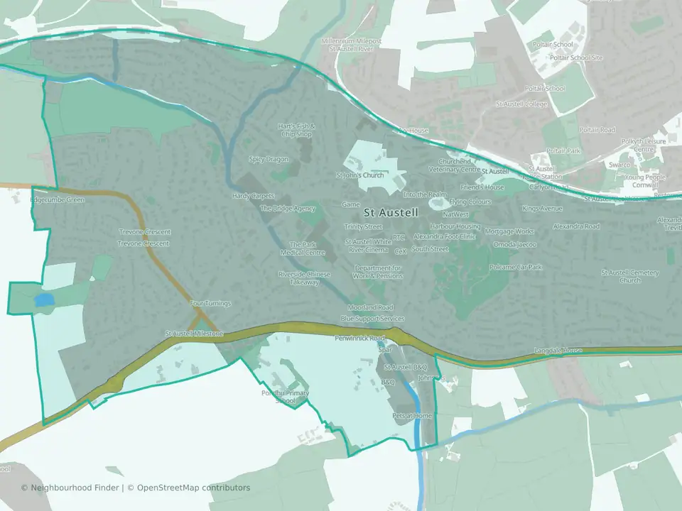 St. Austell Central & Gover