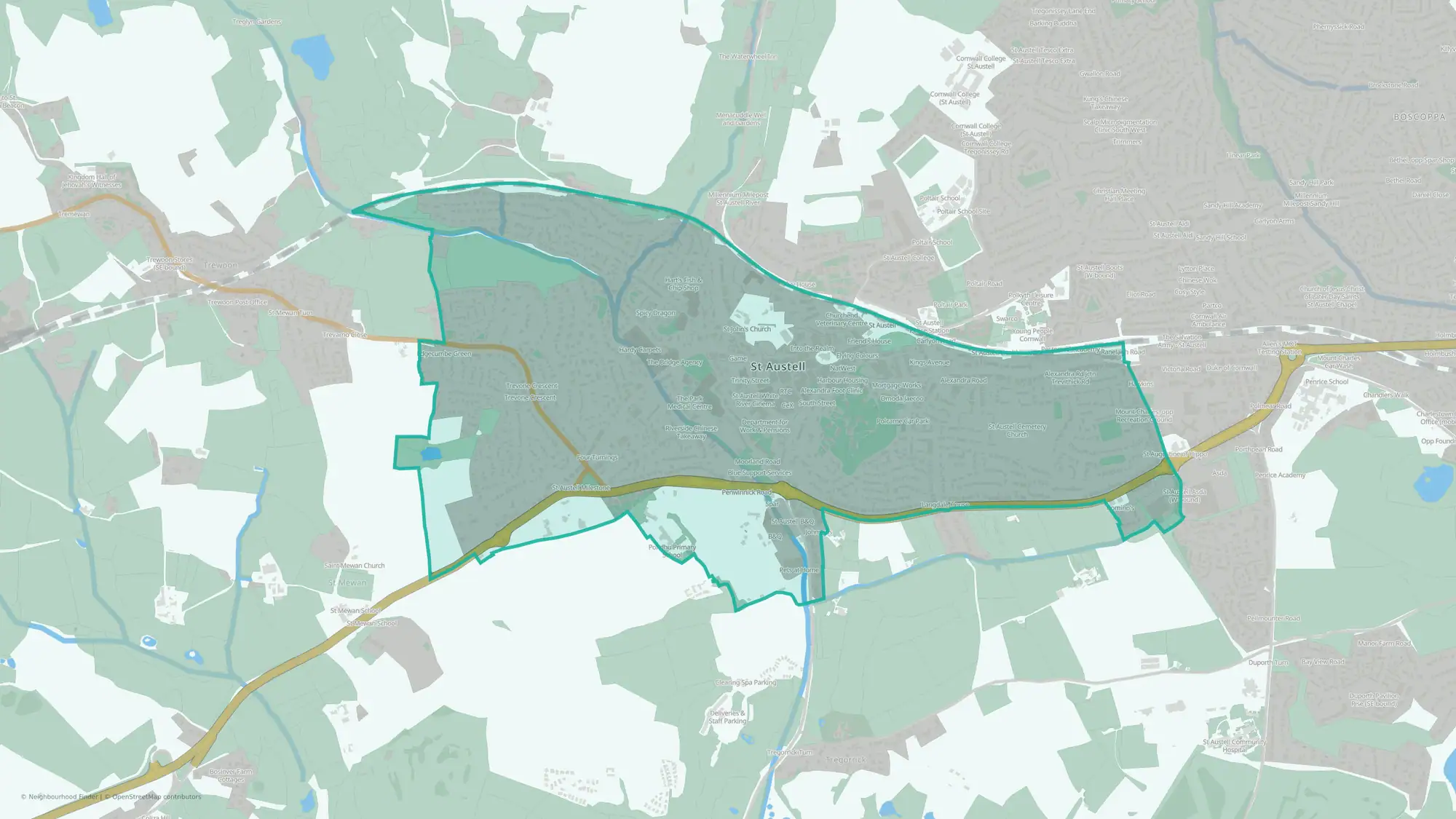 St. Austell Central & Gover