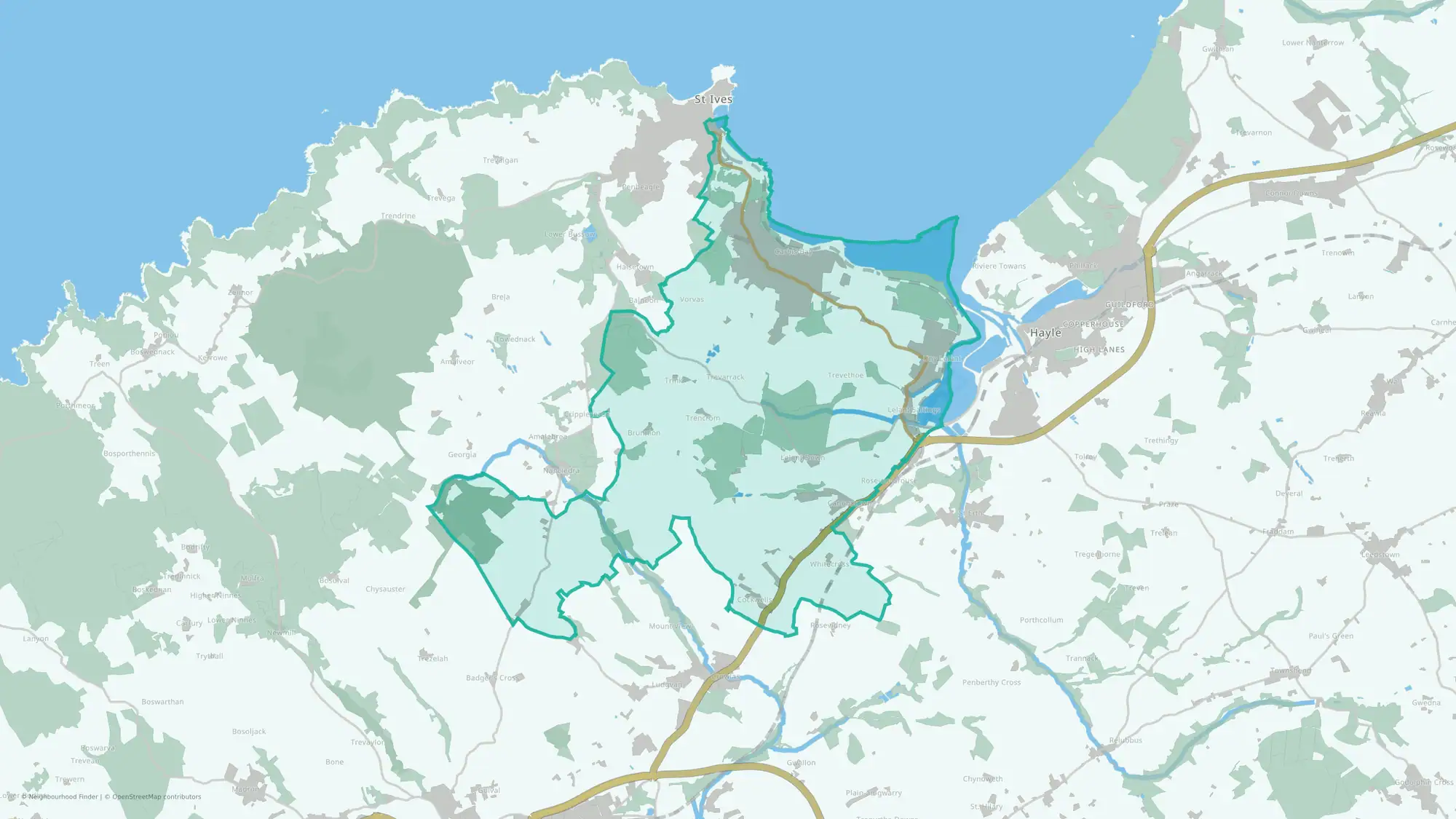 St. Ives East, Lelant & Carbis Bay