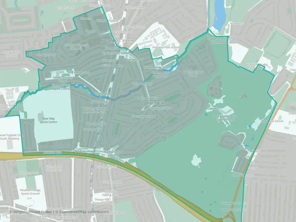 Hale End & Highams Park South