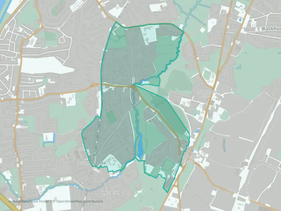 Hatch Lane & Highams Park North
