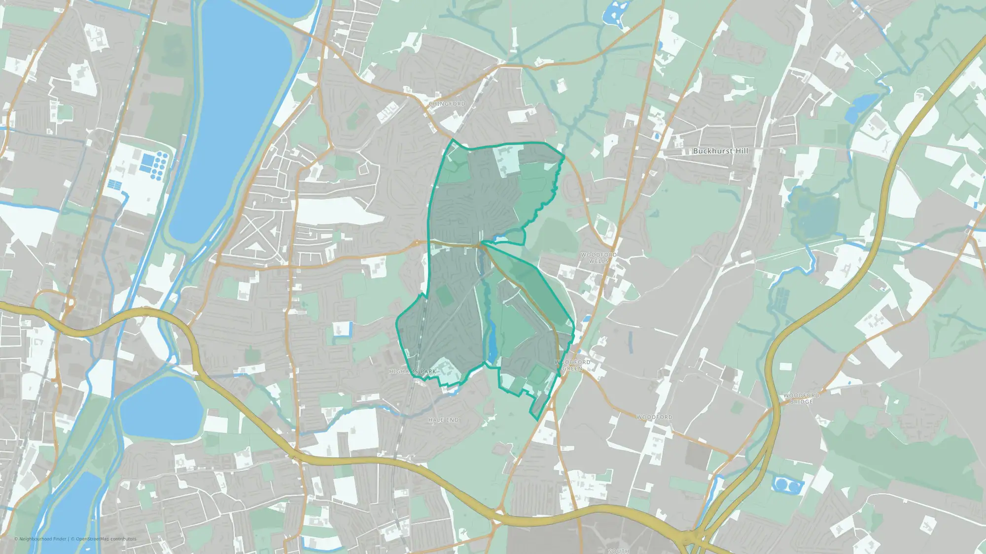 Hatch Lane & Highams Park North