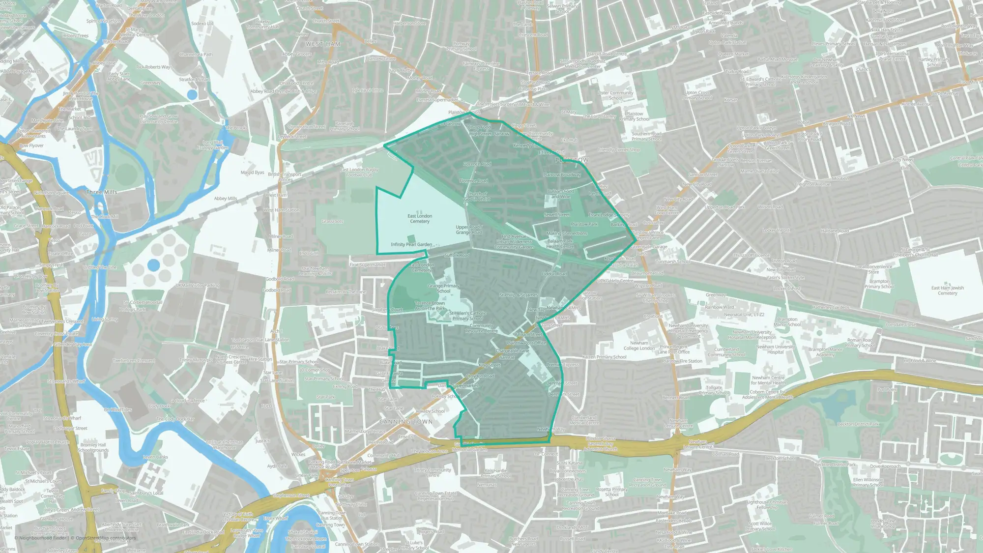 Plaistow West & Canning Town East