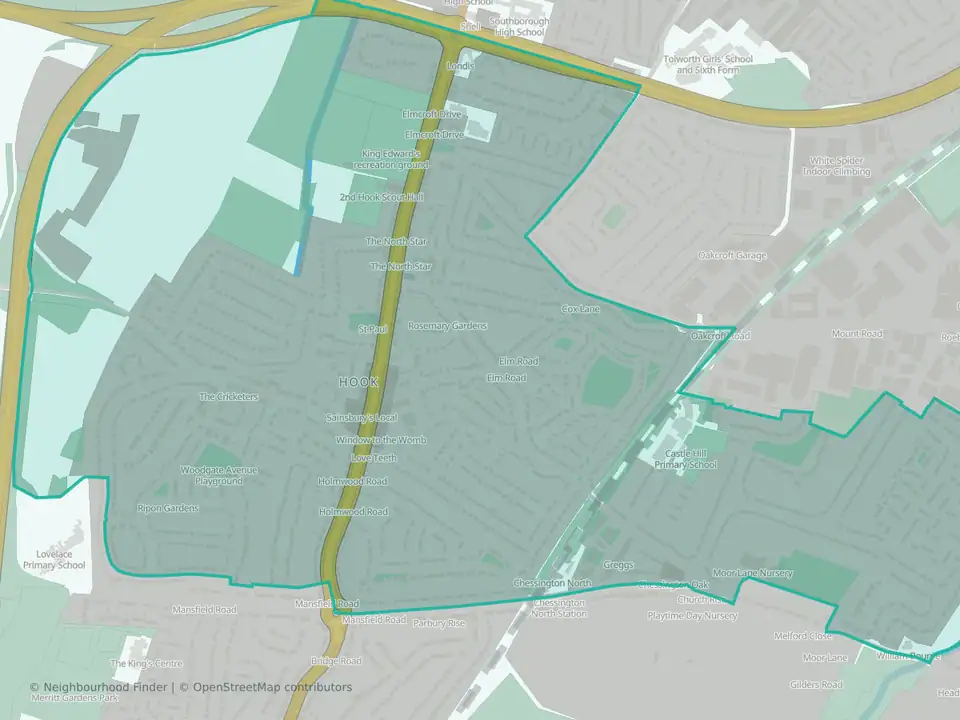 Hook & Chessington North