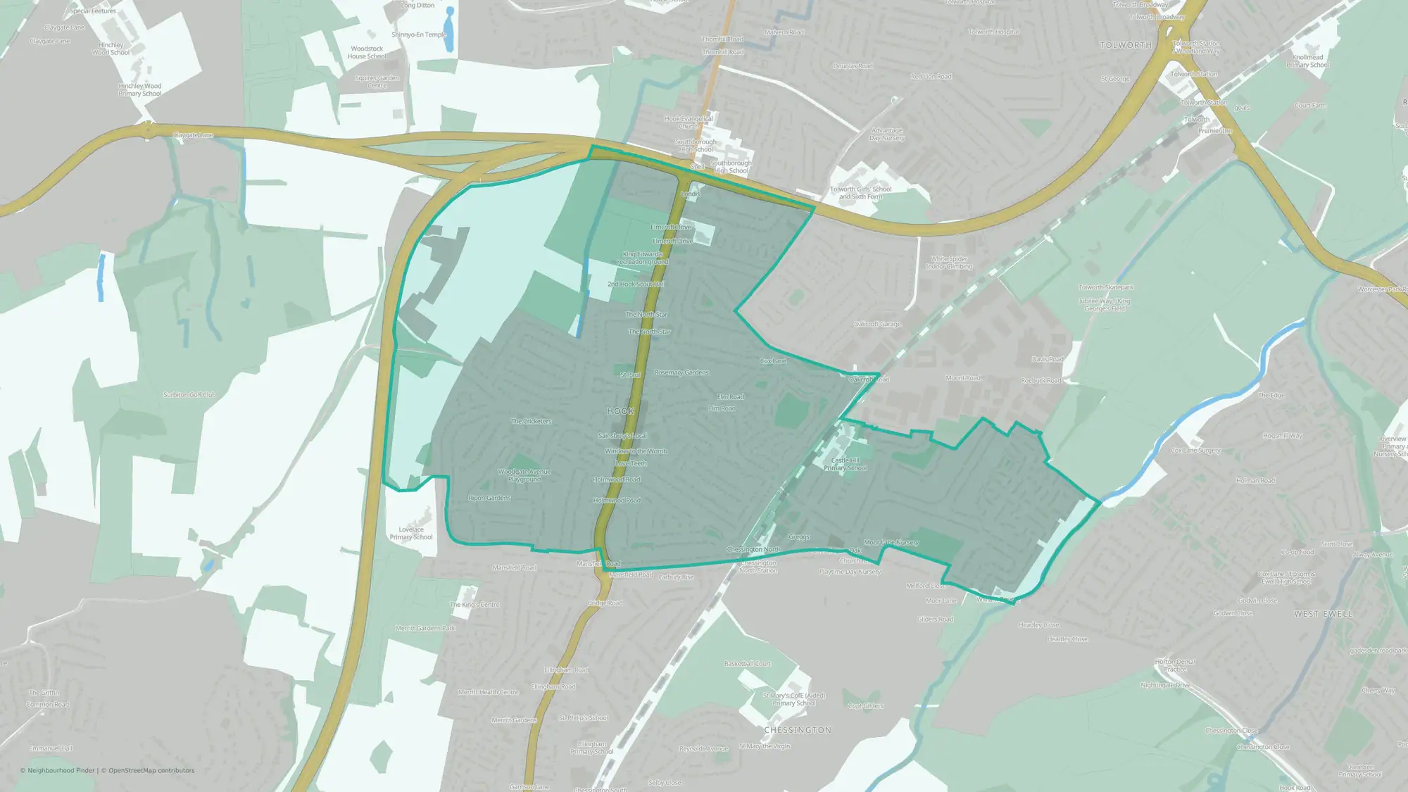 Hook & Chessington North