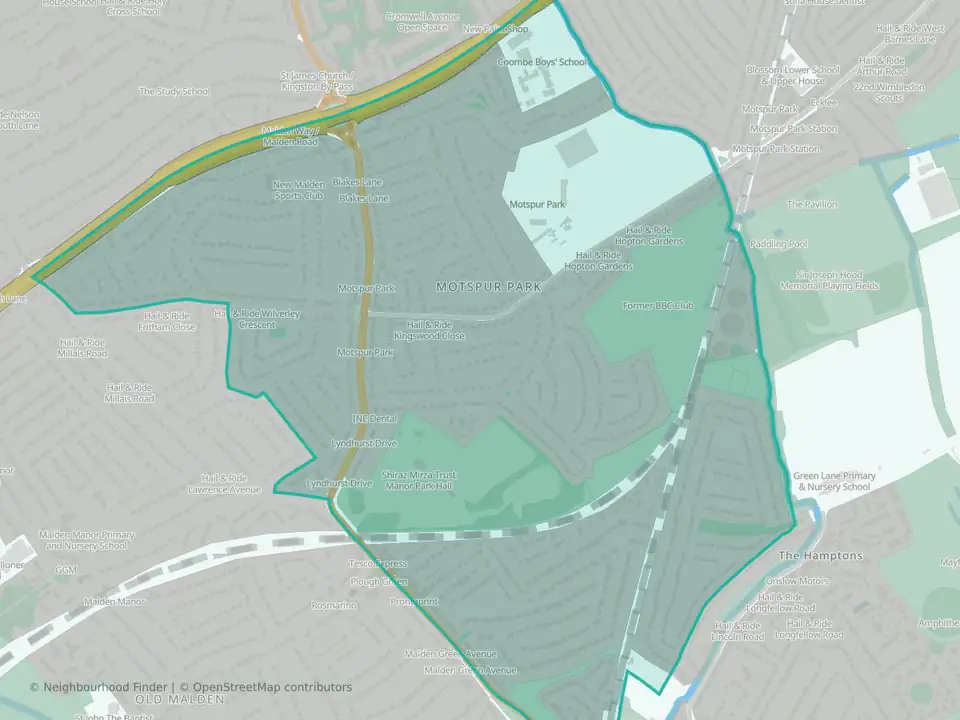 Motspur Park & Old Malden East