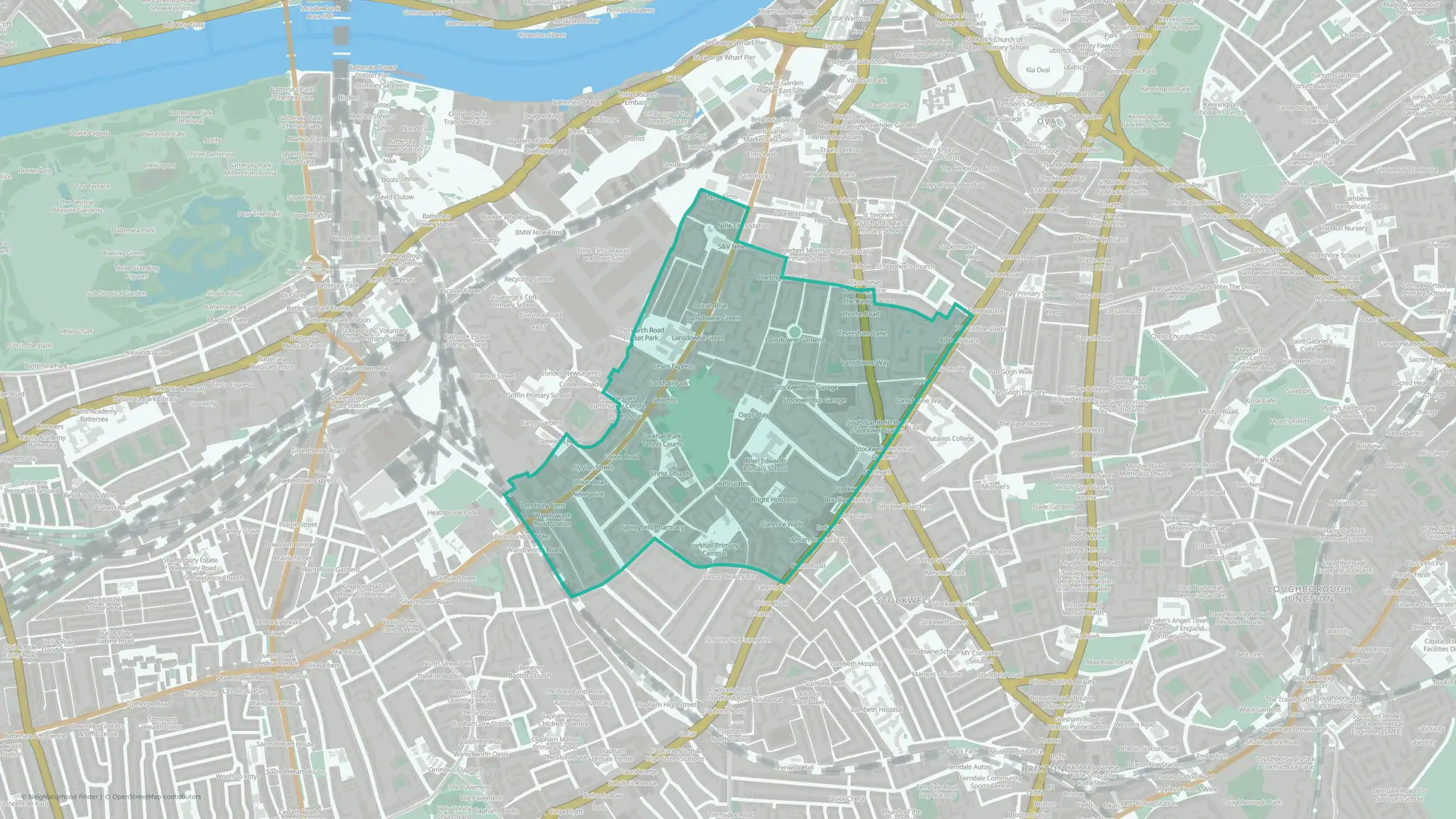 Stockwell West & Larkhall