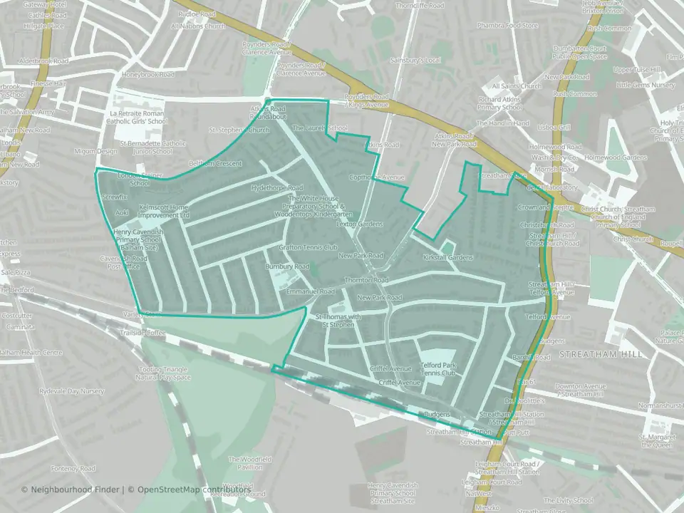 Streatham Hill West & Thornton