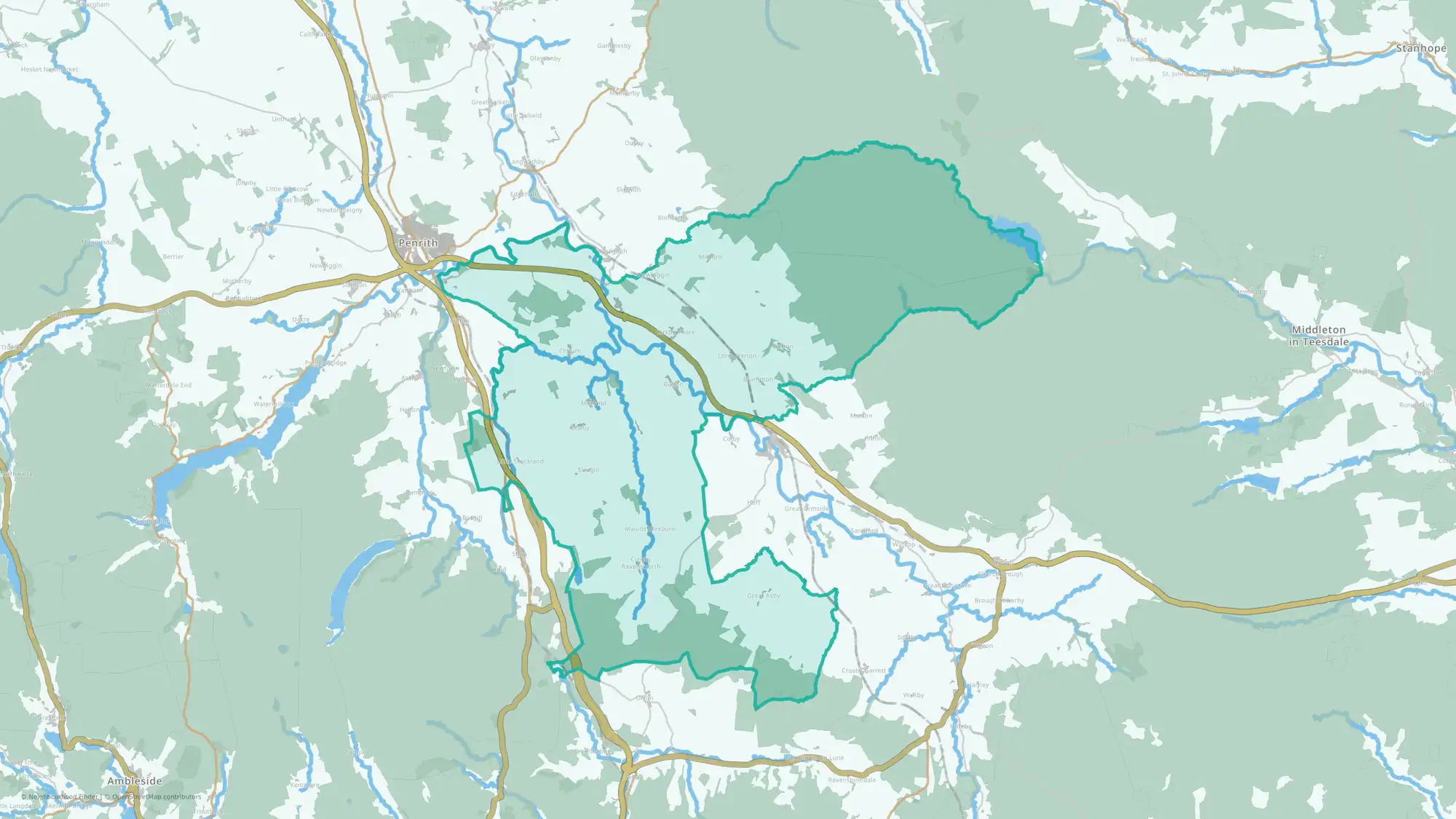 Eden and Lyvennet Vale