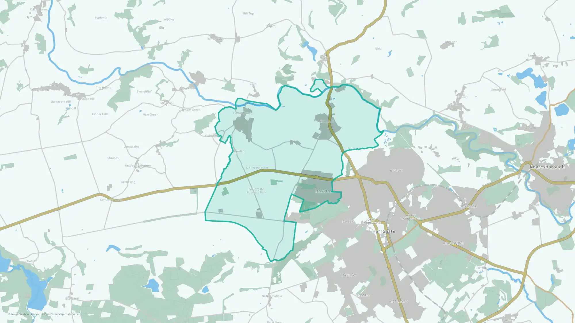 Killinghall, Hampsthwaite & Saltergate