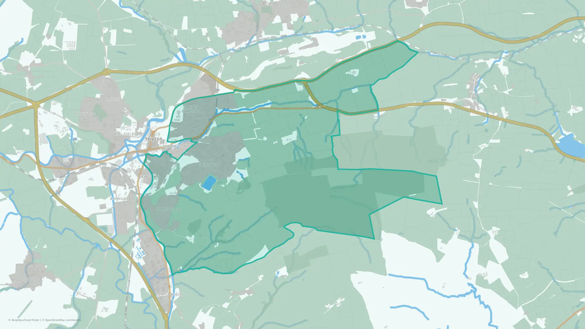 Skipton East & South