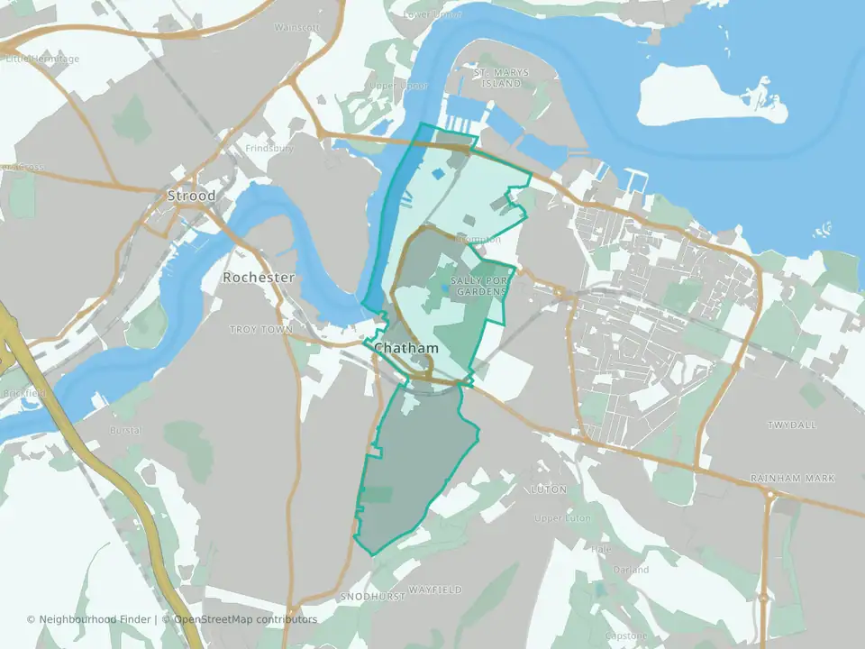 Chatham Central & Brompton