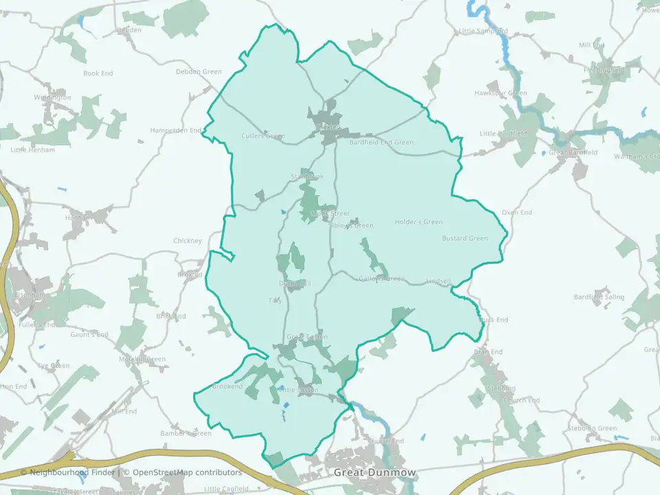 Thaxted & the Eastons