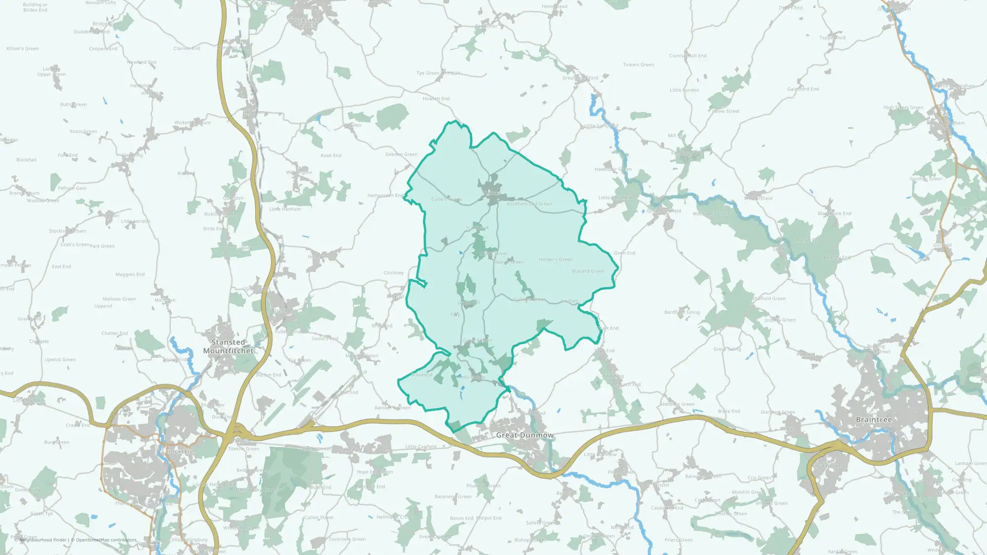 Thaxted & the Eastons