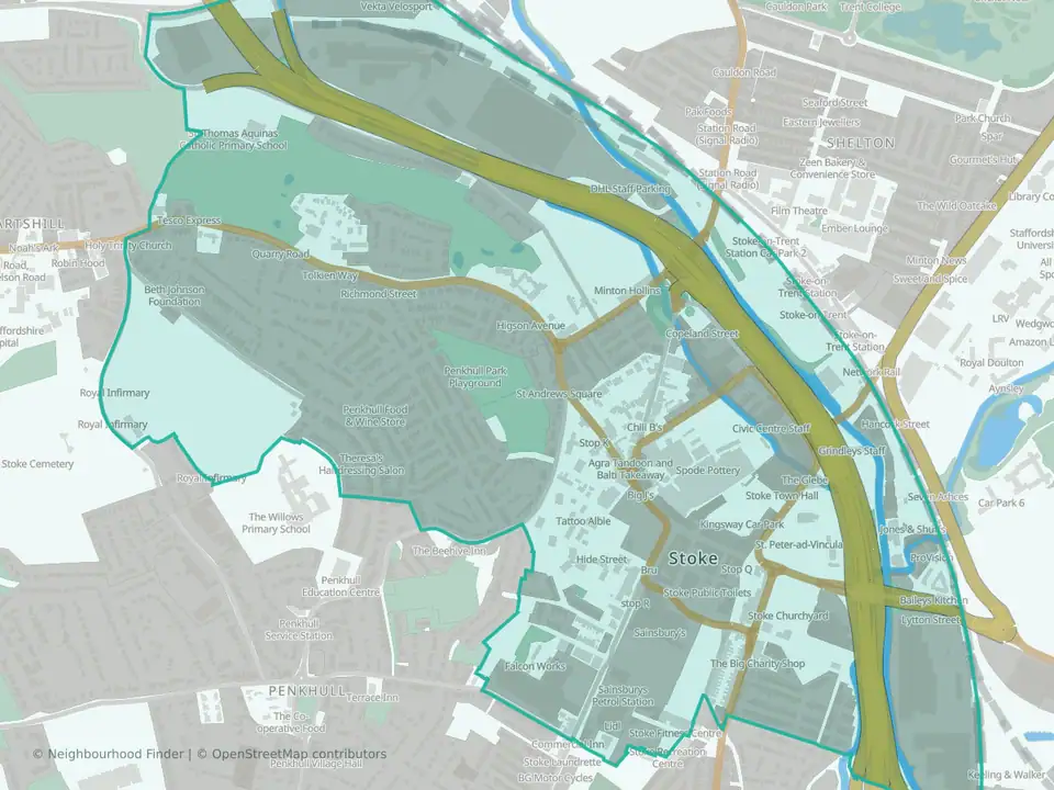 Hartshill Park & Stoke