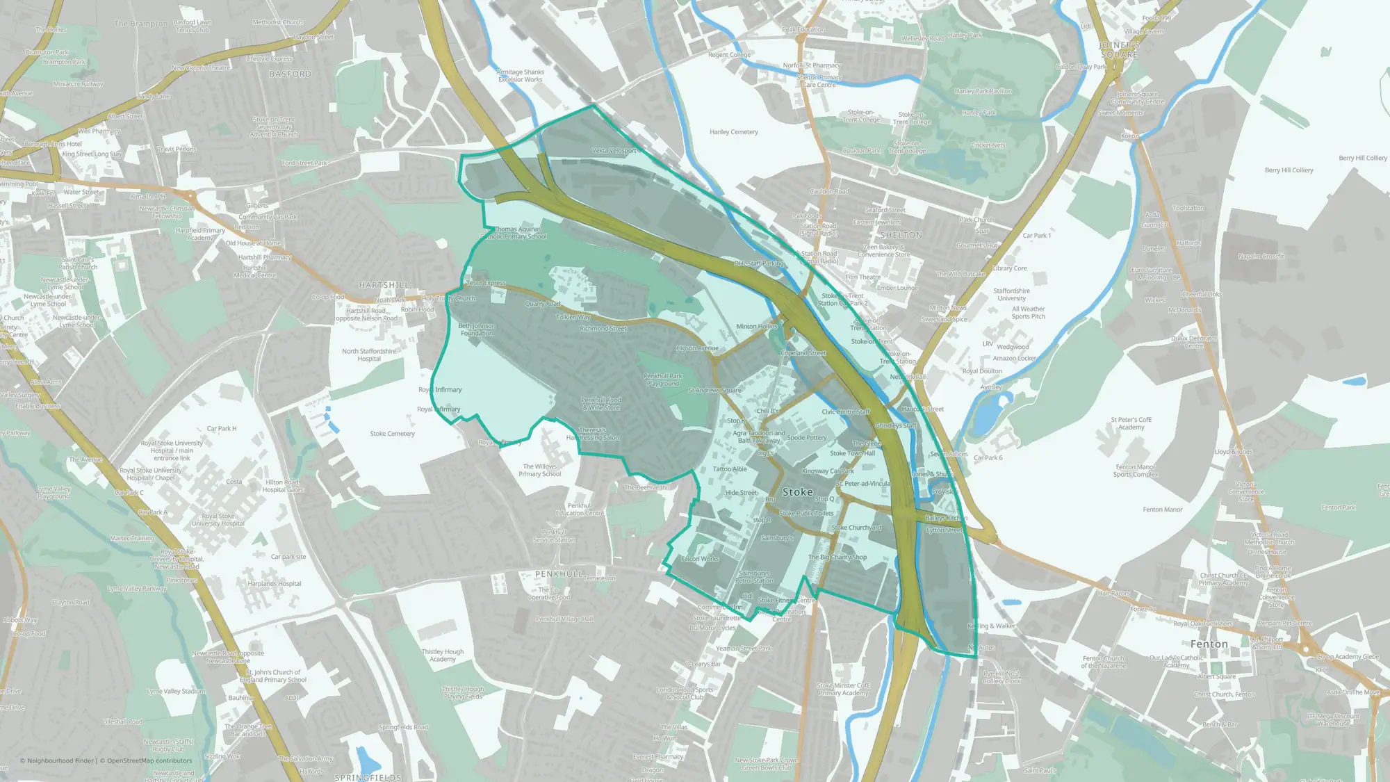 Hartshill Park & Stoke