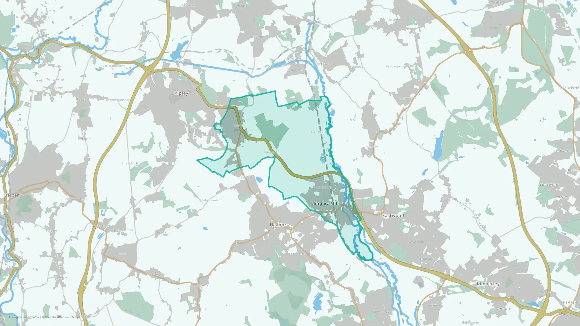 Codnor, Langley Mill & Aldercar