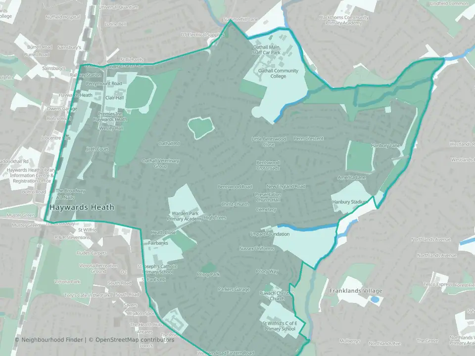 Haywards Heath Bentswood & Heath