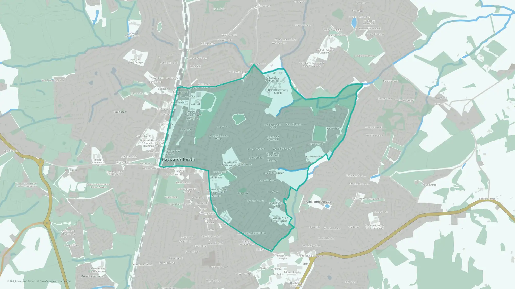 Haywards Heath Bentswood & Heath