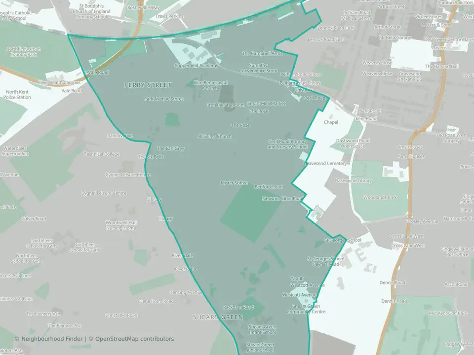 Coldharbour & Perry Street